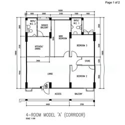 Blk 705 Woodlands Drive 40 (Woodlands), HDB 4 Rooms #576705201